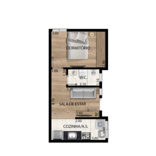28m²